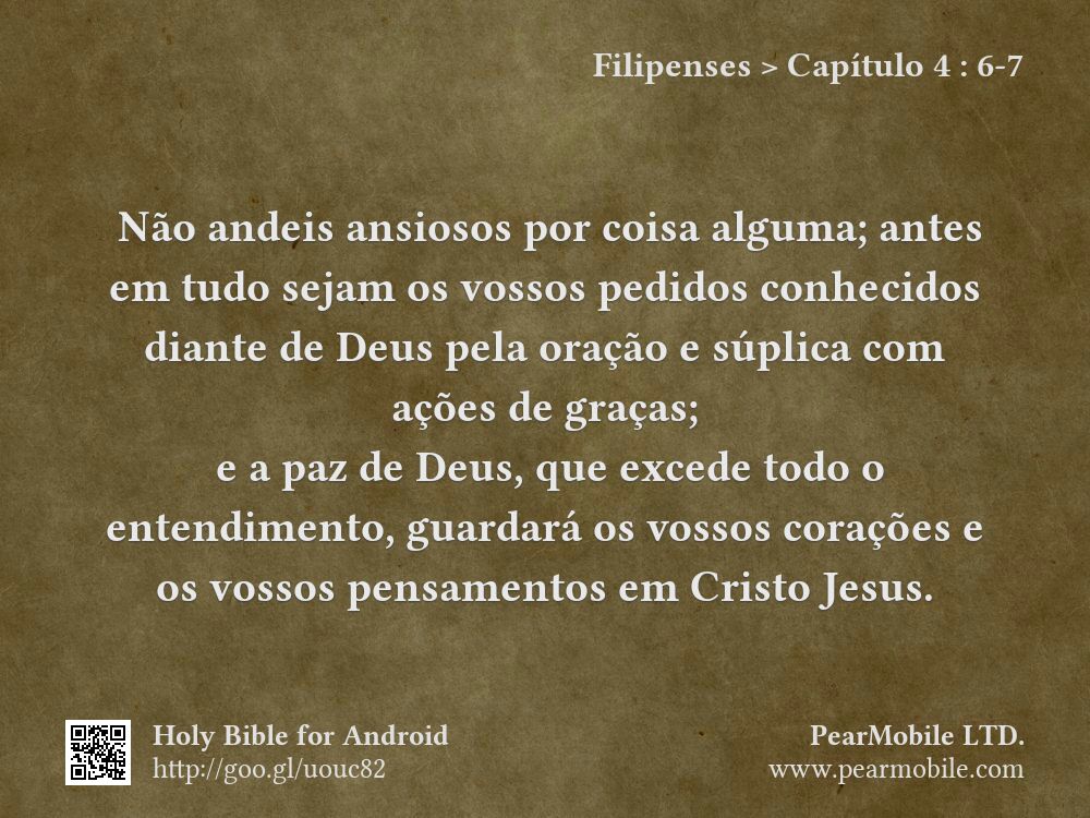 Filipenses, Capítulo 4:6-7